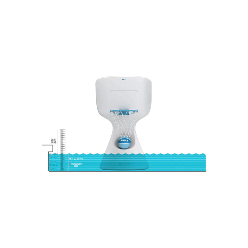 Ledge Lounger Hoopstr - Poolside Basketball Hoop