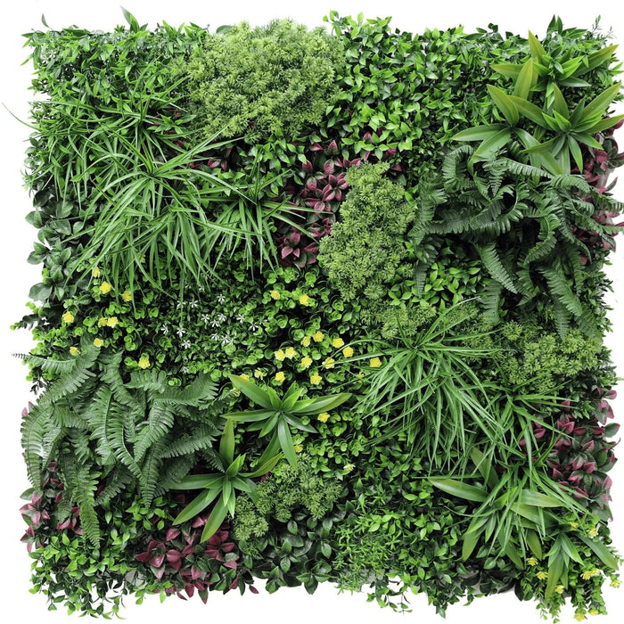 Luxury Country Fern Artificial Vertical Garden 40" x 40" 11SQ FT Commercial Grade UV Resistant
