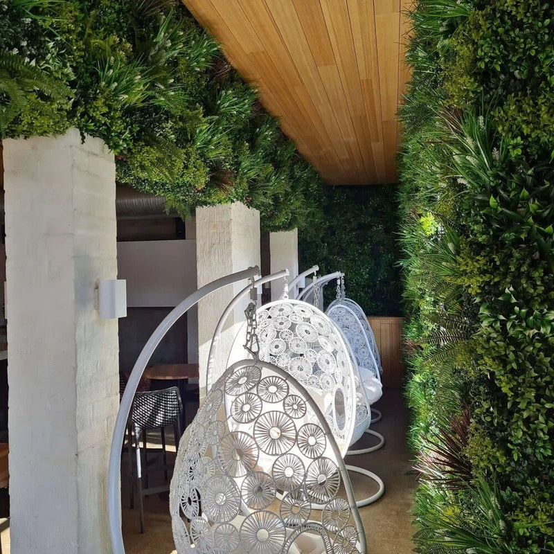 Lush Spring Artificial Vertical Garden Green Wall 40" x 40" 11SQ FT - Commercial Grade & UV Resistant
