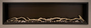 Modern Flames Landscape Pro Slim driftwood log set with flames off