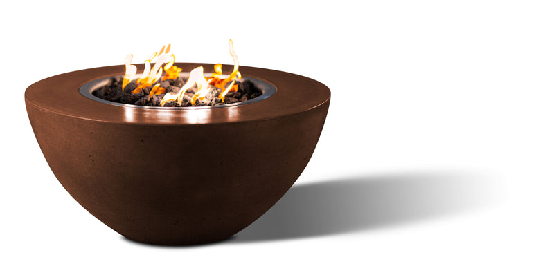 Slick Rock Concrete Oasis 34" Round Fire Bowl