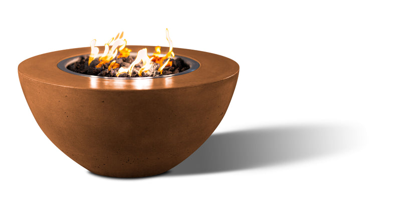 Slick Rock Concrete Oasis 34" Round Fire Bowl