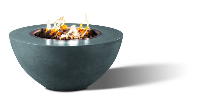 Slick Rock Concrete Oasis 34" Round Fire Bowl