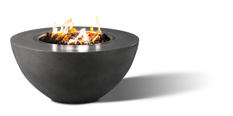 Slick Rock Concrete Oasis 34" Round Fire Bowl