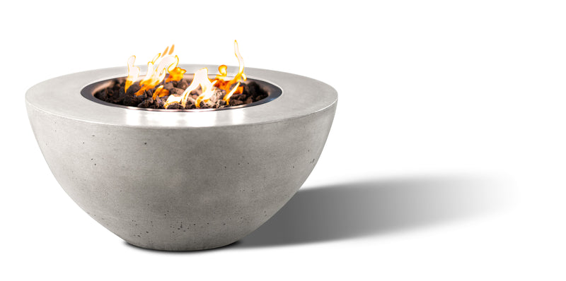 Slick Rock Concrete Oasis 34" Round Fire Bowl