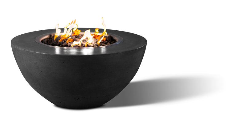 Slick Rock Concrete Oasis 34" Round Fire Bowl