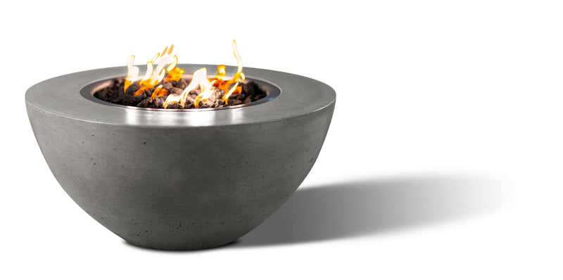 Slick Rock Concrete Oasis 34" Round Fire Bowl