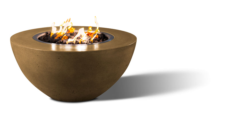 Slick Rock Concrete Oasis 34" Round Fire Bowl