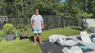 Assembly video of the TenJam Laylo Lounger with optional items
