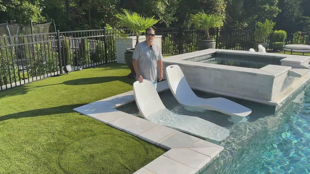 TenJam Laylo Lounger Smart Drainage System Video