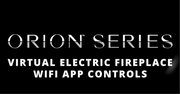 Orion Fireplace Wifi App Control Demonstration