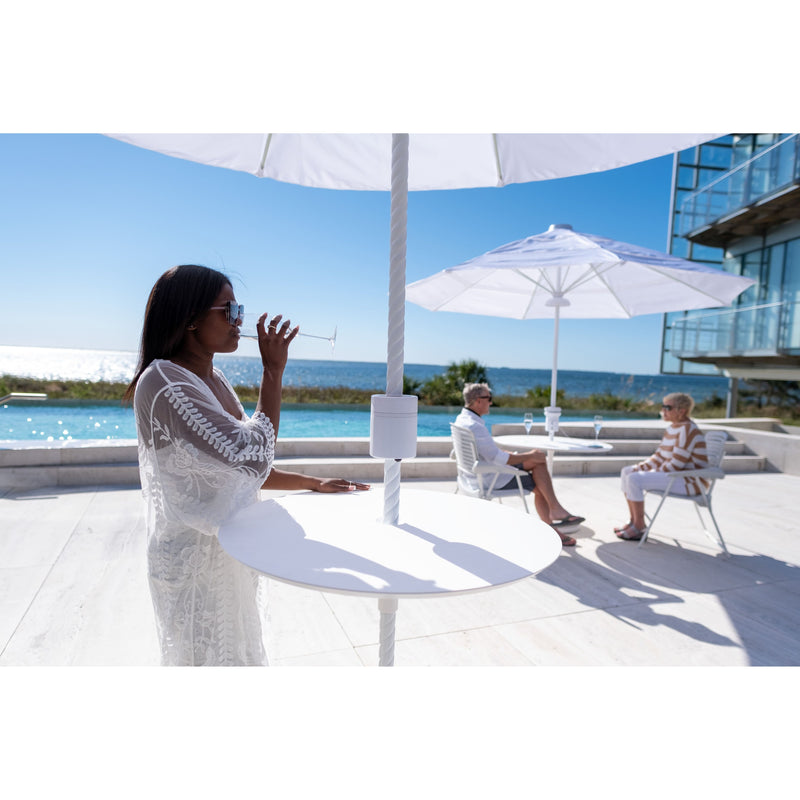 Current Luxury Helux™ Solar Motorized Market Umbrella