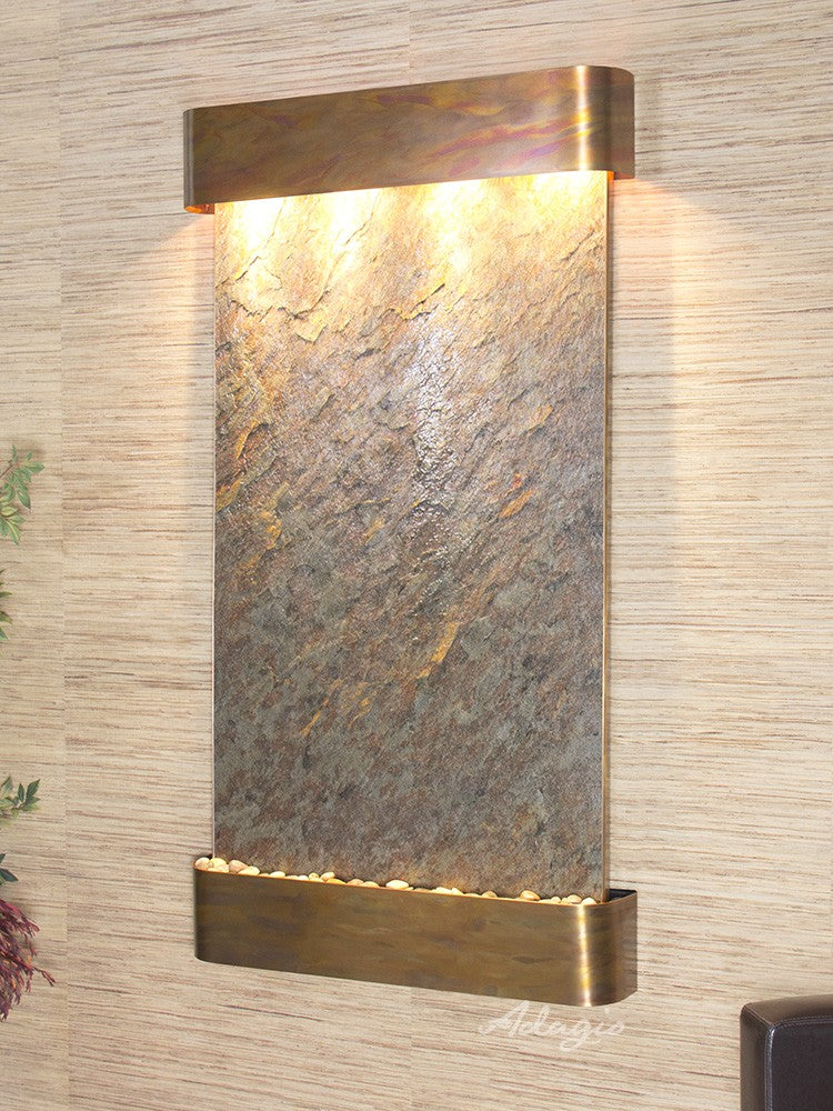 Adagio Water Features Summit Falls Wall Fountain