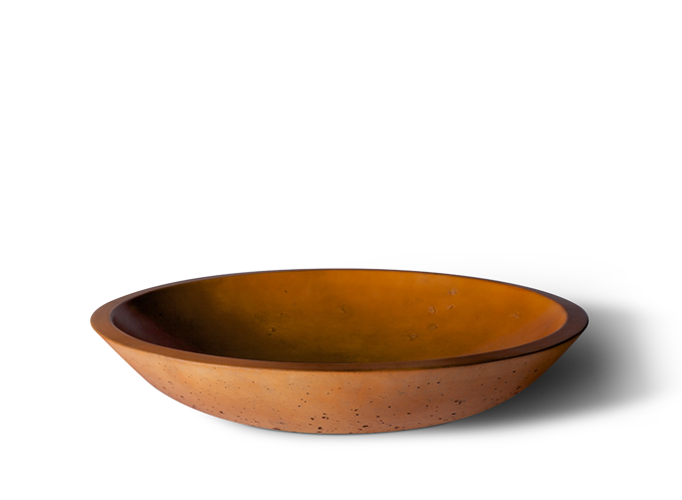 Slick Rock Concrete Classic Small Catch Planter