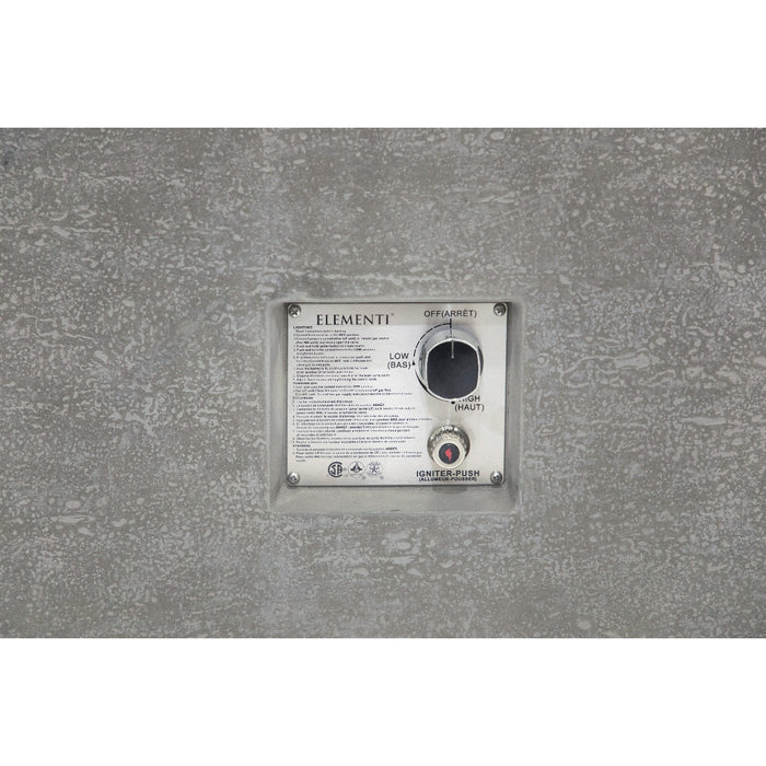 Elementi Andes Fire Table