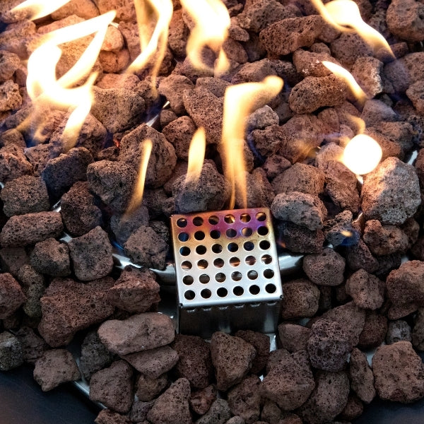 Elementi Rocky Propane Square Fire Table