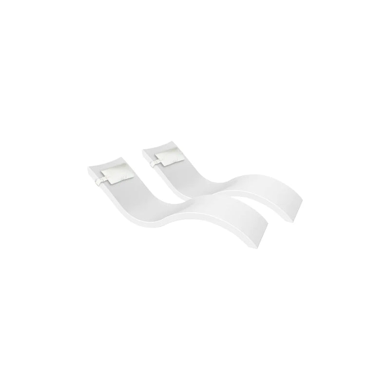 Ledge Lounger Outdoor Escape In-Pool Furniture Bundle - Signature Chaise Bundle
